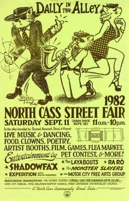 Poster - Dally in the Alley