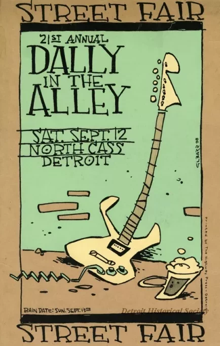 Poster - 21st Annual Dally in the Alley