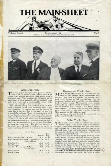Magazine - The Main Sheet