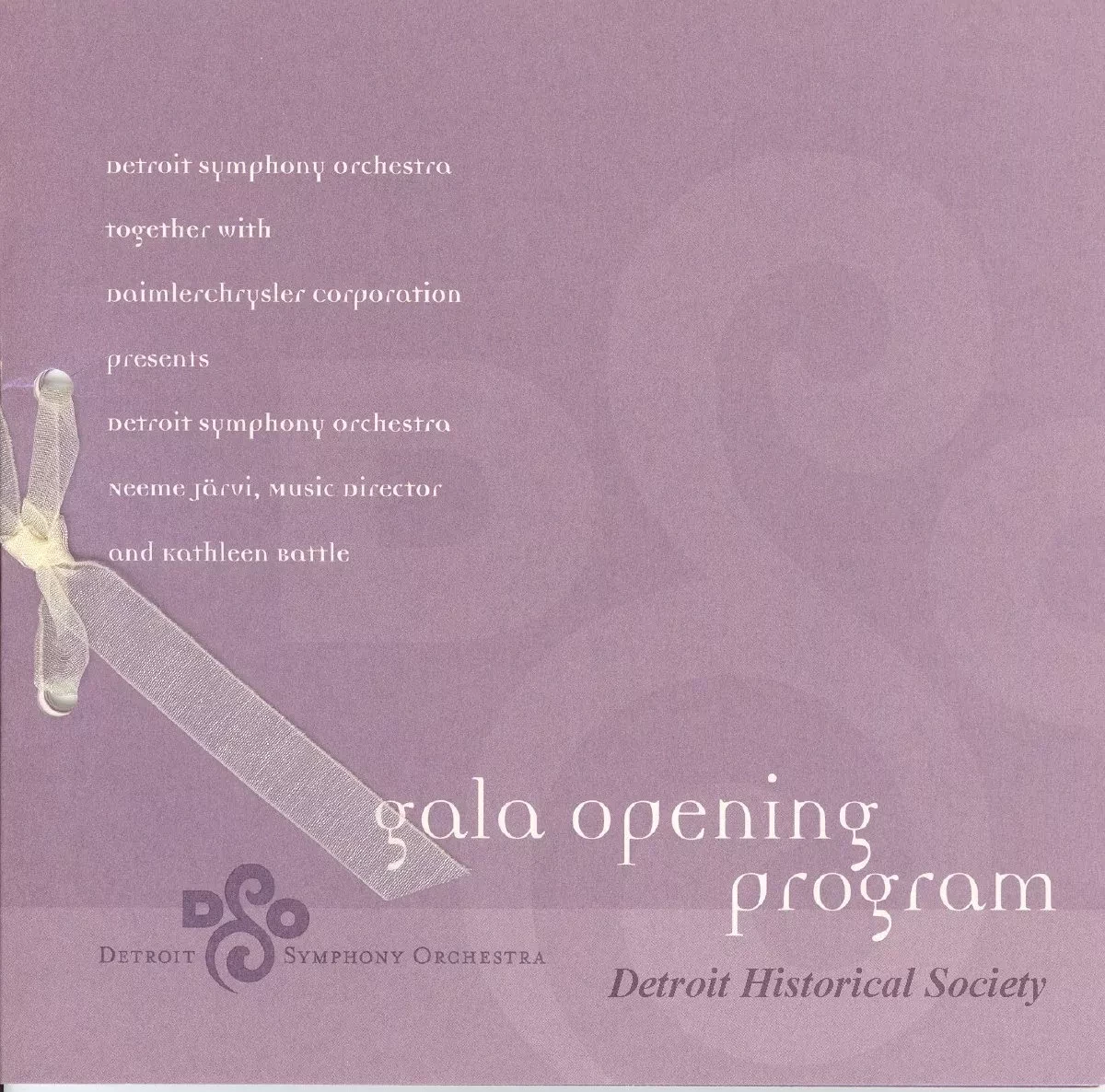 Program - Gala Opening Program