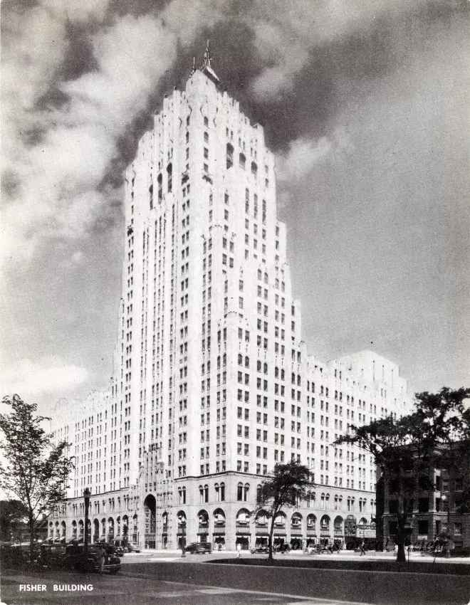 Postcard - Fisher Building