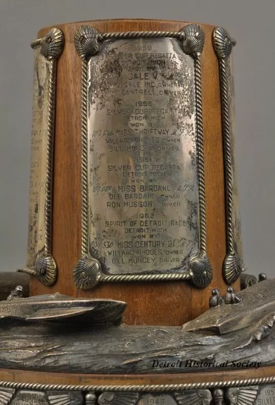 Trophy - Aaron DeRoy Memorial Trophy 
For Fastest Heat Championship