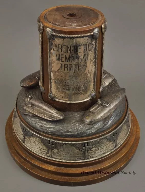Trophy - Aaron DeRoy Memorial Trophy 
For Fastest Heat Championship