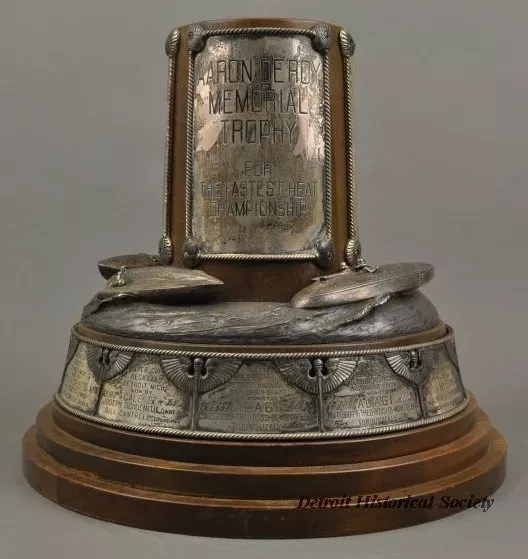 Trophy - Aaron DeRoy Memorial Trophy 
For Fastest Heat Championship