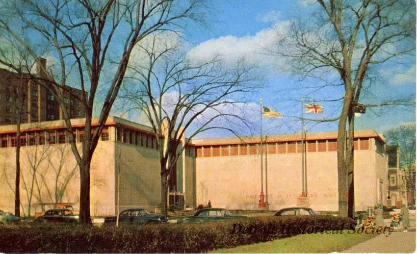 Postcard - The Detroit Historical Museum