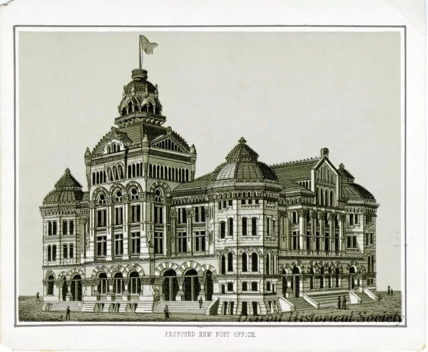 Print - Proposed New Post Office