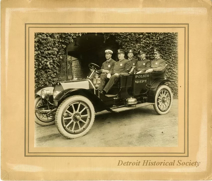 Print, Photographic - Detroit Police Officers