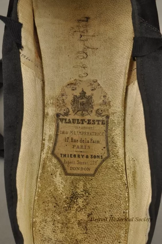 Shoe - Label inside shoe.