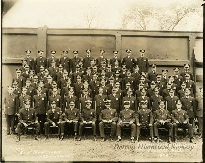 Print, Photographic - Detroit Police Department Precinct No. 3
