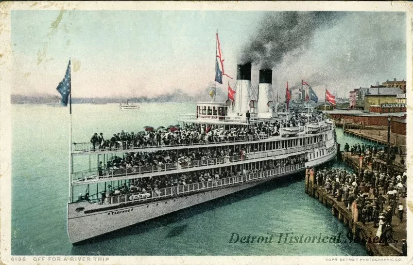 Postcard - Off for a River Trip