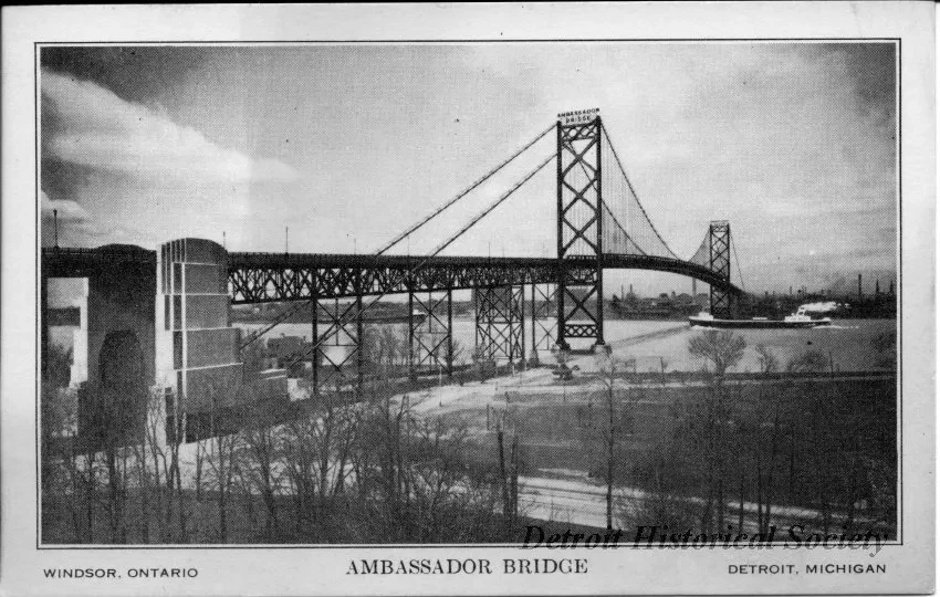 Postcard - Ambassador Bridge