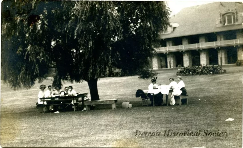 Postcard - Bob-Lo Park, Detroit River, Canada