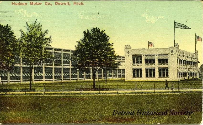 Postcard - Hudson Motor Co., Detroit, Mich.