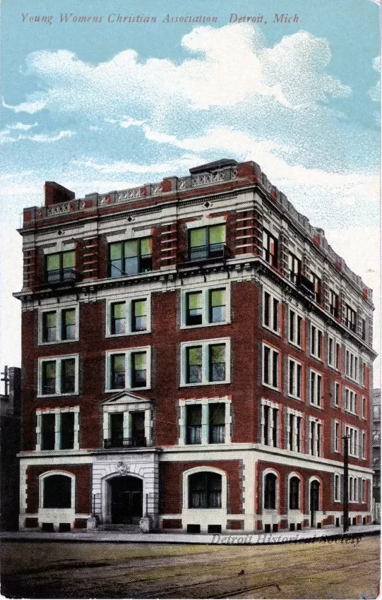 Postcard - Young Women's Christian Association, Detroit, Mich.