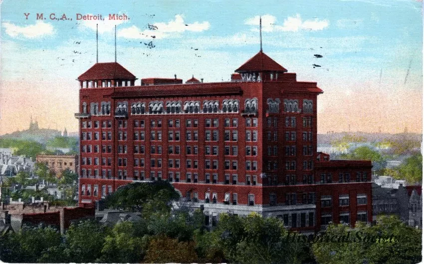 Postcard - Y.M.C.A., Detroit, Mich