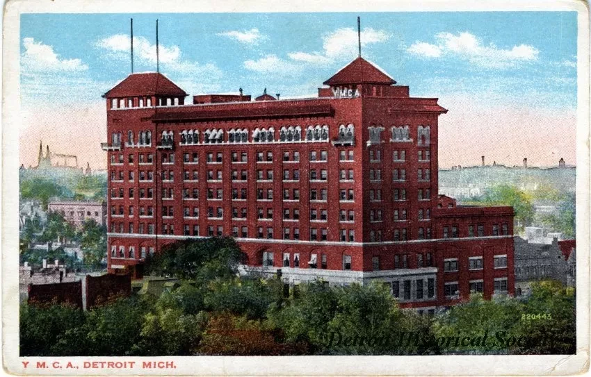 Postcard - Y.M.C.A., Detroit, Mich