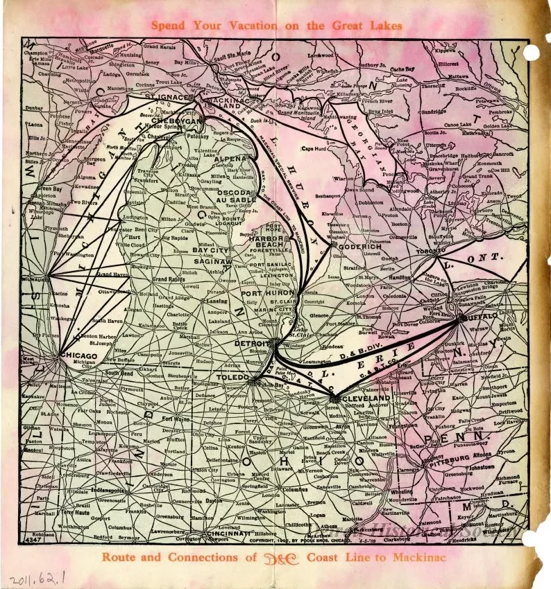 Brochure - 1913 Steamer Schedules