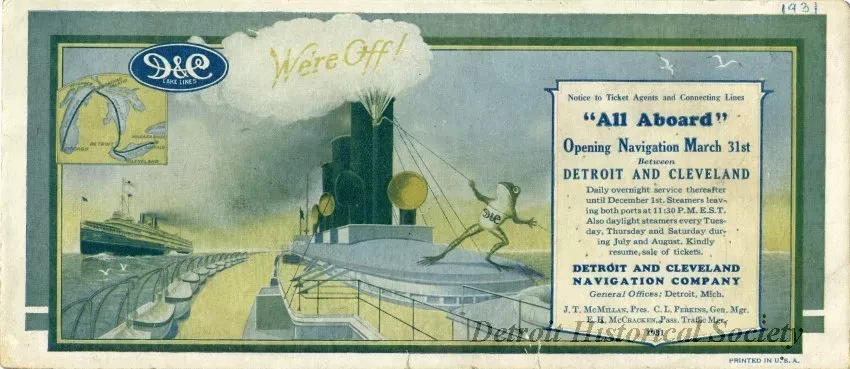 Advertisement - D&C Navigation Company