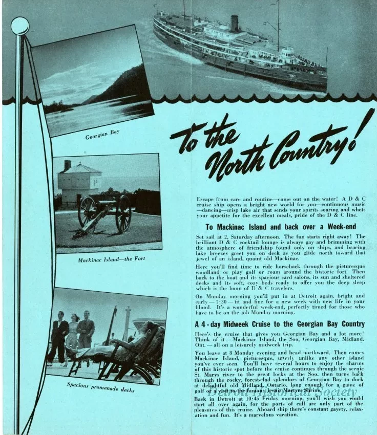 Brochure - For Your Vacation, 2 Gloriously Gay D&C Cruises