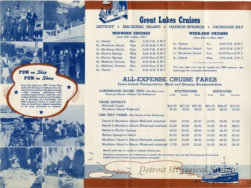 Brochure - Cruises on the famous cruise ship "WESTERN STATES"