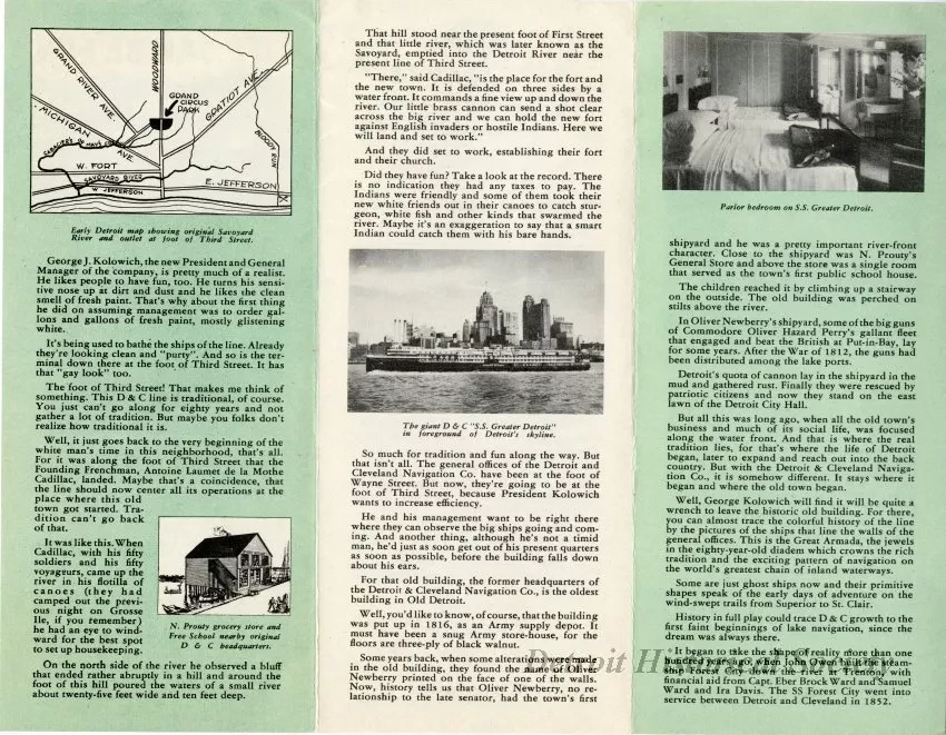 Brochure - Life Can Be Fun, A Short Short Story of 80 Years of D&C Pleasure Giving...