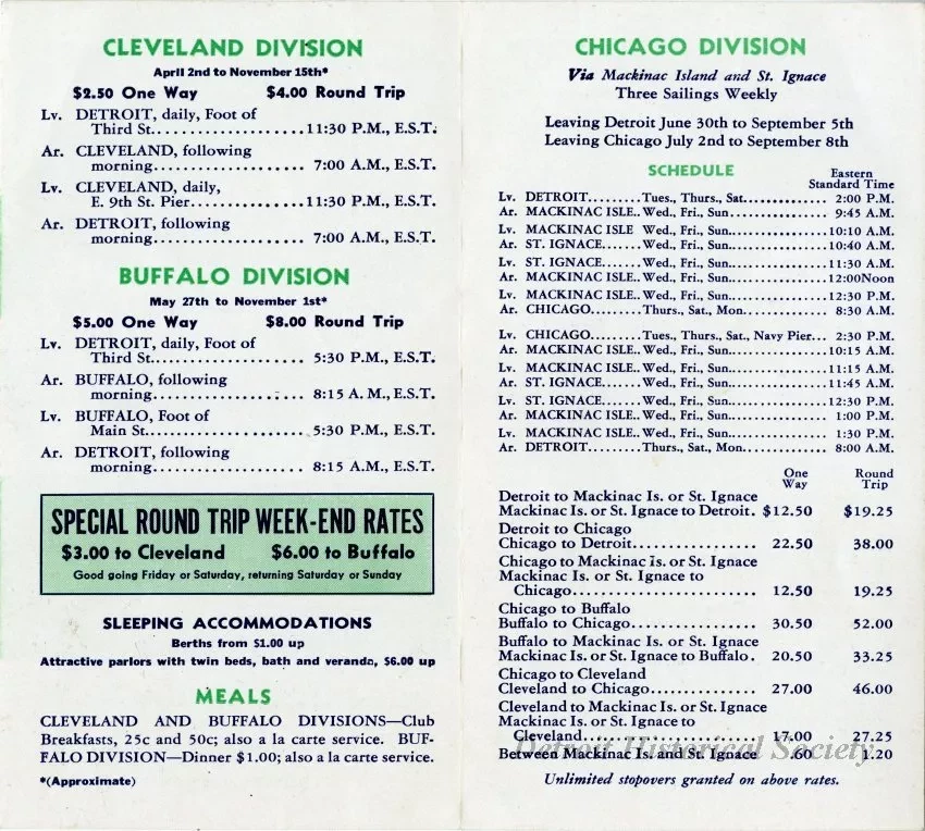 Brochure - Travel in Comfort via The Water Way