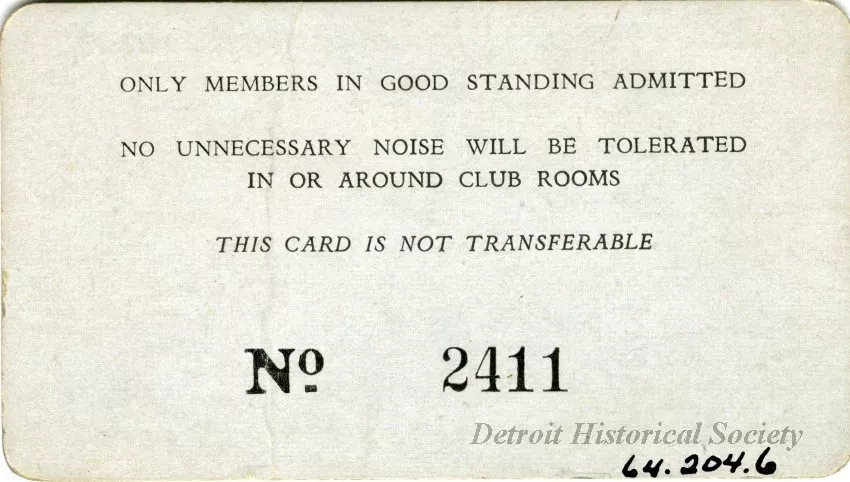 Card, Membership