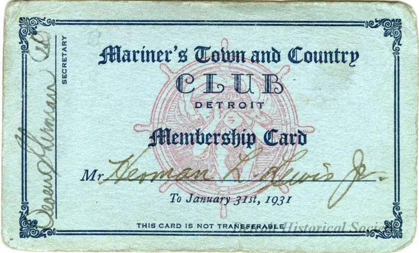Card, Membership