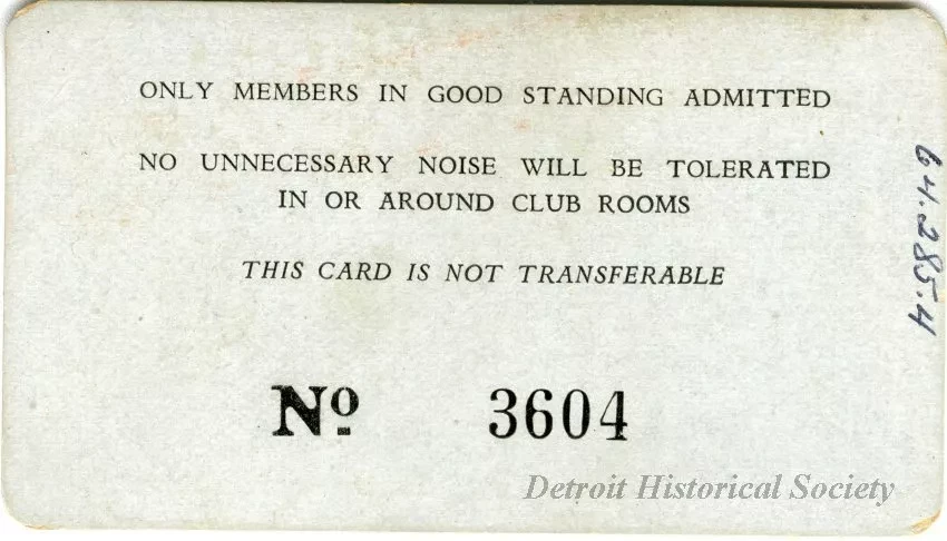 Card, Membership
