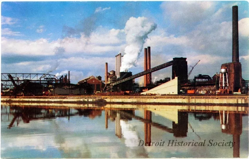 Postcard - Ford Motor Company, River Rouge - Ford Motor Company, River Rouge