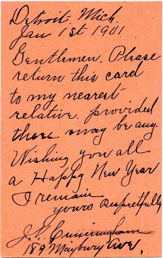 Card, Union - Working Card
Amalgamated Association of Street Railway Employees of America