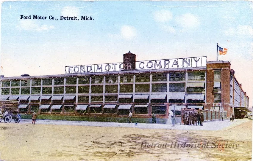 Postcard - Ford Motor Co., Detroit, Mich. - Ford Motor Co., Detroit, Mich.