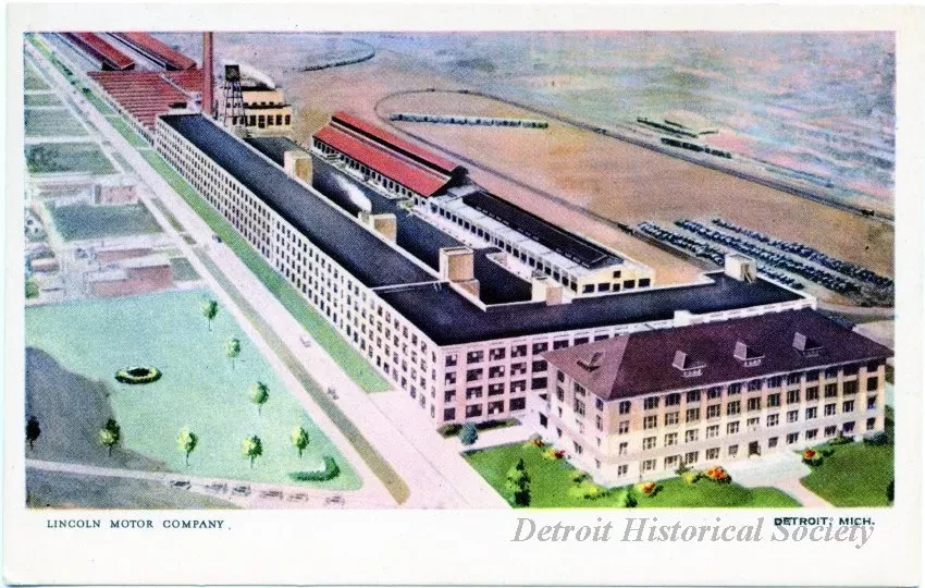 Postcard - Lincoln Motor Company, Detroit, Mich. - Lincoln Motor Company