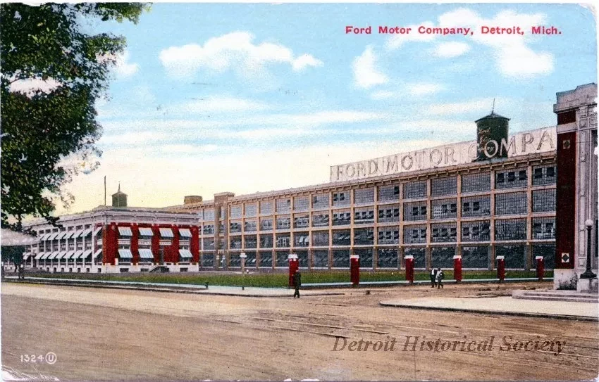 Postcard - Ford Motor Company, Detroit, Mich. - Ford Motor Company, Detroit, Mich.