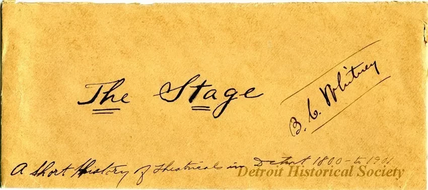 Envelope - The Stage