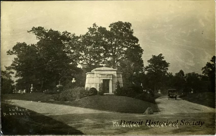 Postcard - Mt. Olivet Cemetery