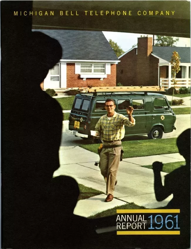 Report, Annual - Michigan Bell Telephone Company Annual Report 1961