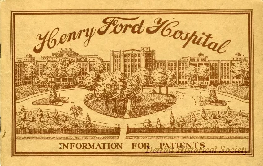 Booklet - Henry Ford Hospital, Information for Patients