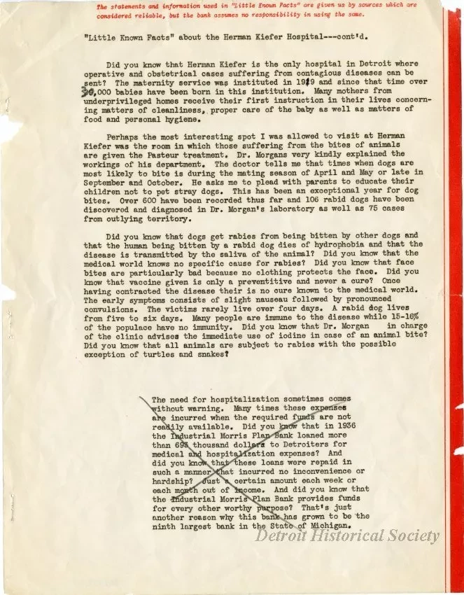 Transcript - Herman Kiefer Hospital