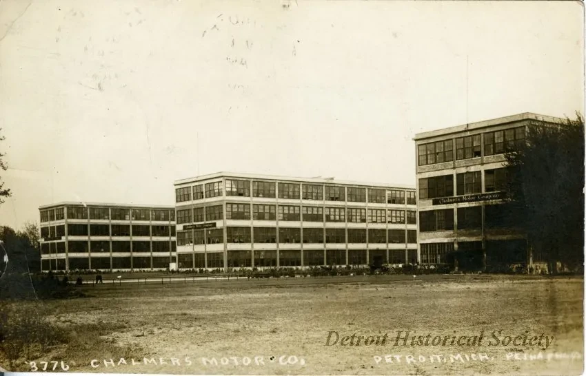 Postcard - Chalmers Motor Co. Detroit, Mich.