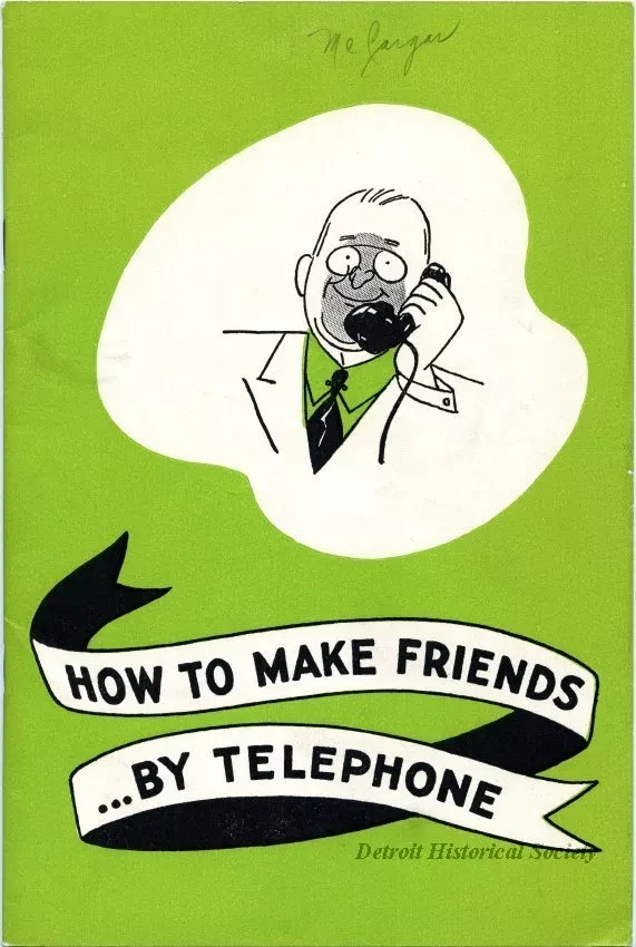 Booklet - How to Make Friends by Telephone