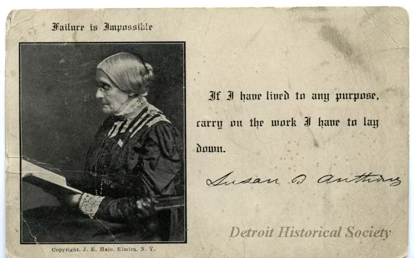 Postcard - Failure is Impossible