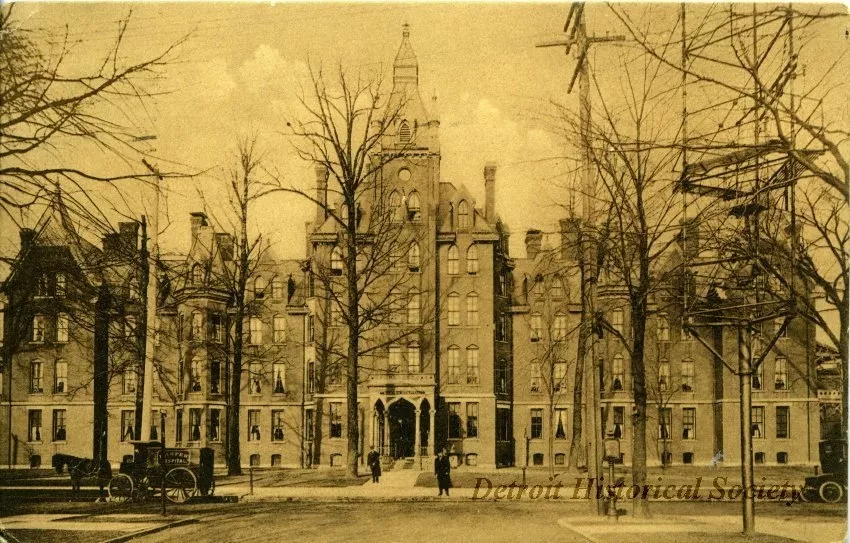 Postcard - Harper Hospital