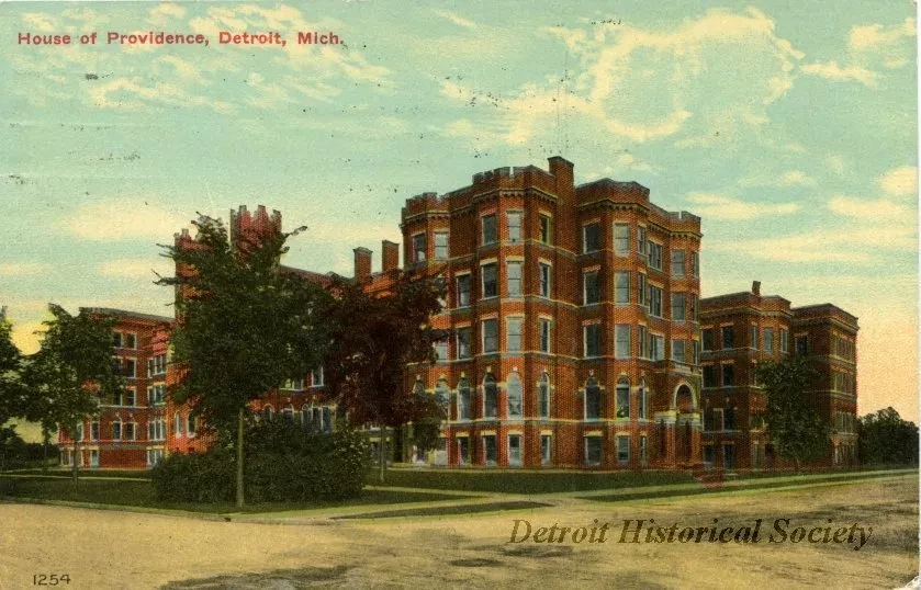Postcard - House of Providence, Detroit, Mich.