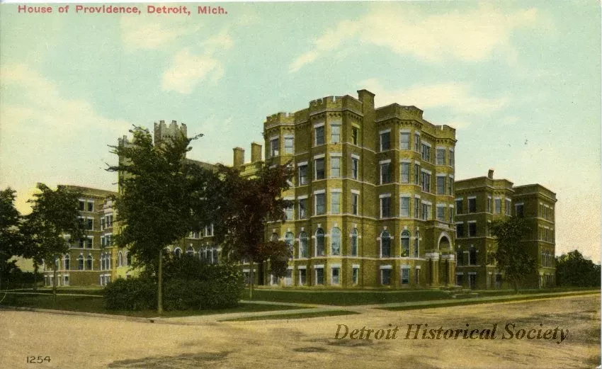 Postcard - House of Providence, Detroit, Mich. - House of Providence, Detroit, Mich.