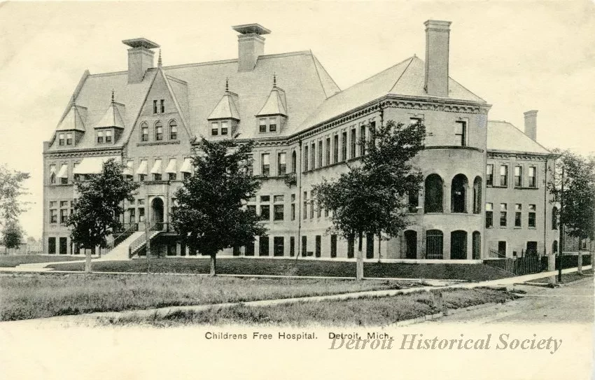 Postcard - Childrens Free Hospital, Detroit, Mich.