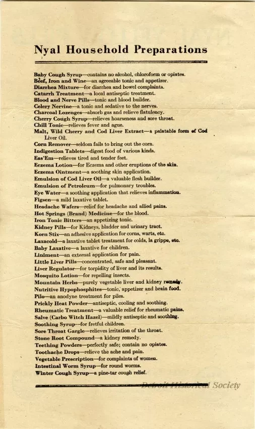 Handbill - Nyal Yellow Pills for Torpid Liver
