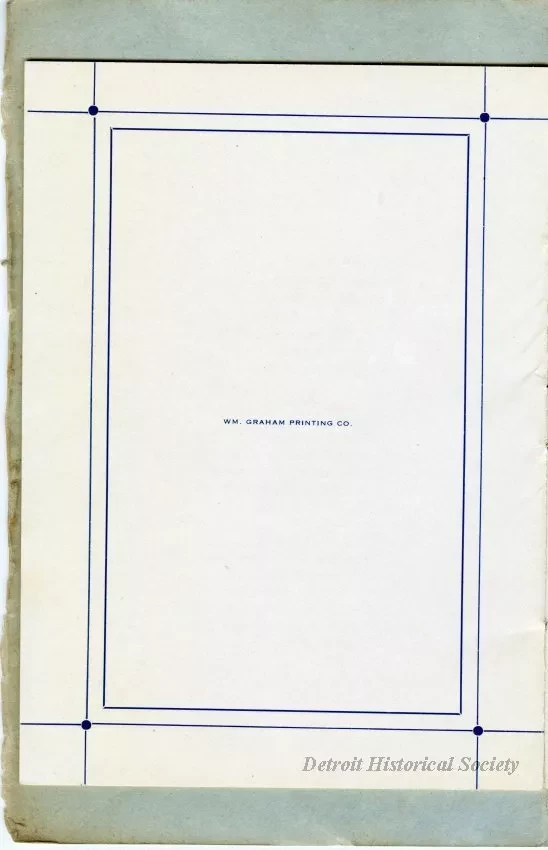 Program - Zion Lodge No. 1 F. & A.M. Past Master's Night, February 21, 1912