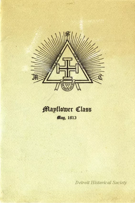 Program - Mayflower Class, May, 1913