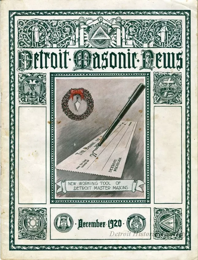 Magazine - Detroit Masonic News, December 1920